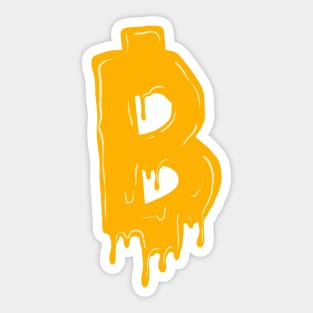 Grime Bitcoin Sticker